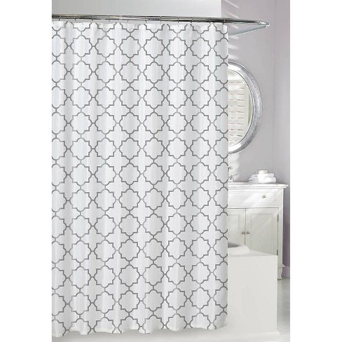 Windsor Shower Curtain Silver - Moda at Home