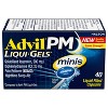 Advil Ibuprofen 200 Count Pain Reliever/Fever Reducer Liqui-Gel Minis + 40 Count PM Liquid Mini NSAID Gelcaps - 3 of 4