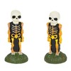 Department 56 Accessory 2.5 Inch Lit Skeleton Yard Decor Halloween , Halloween Village Accessory (2PC) - 3 of 3