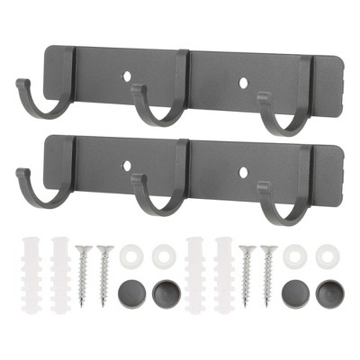 Unique Bargains Bathrooms Coat Rack Wall Hooks for Hanging Hat Rack Towel