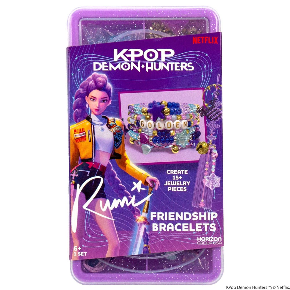 KPOP Demon Hunters Rumi Beaded Friendship Bracelets Activity Craft Kit