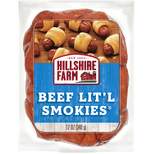 Hillshire Farm Beef Lit'l Smokies Smoked Sausage - 12oz