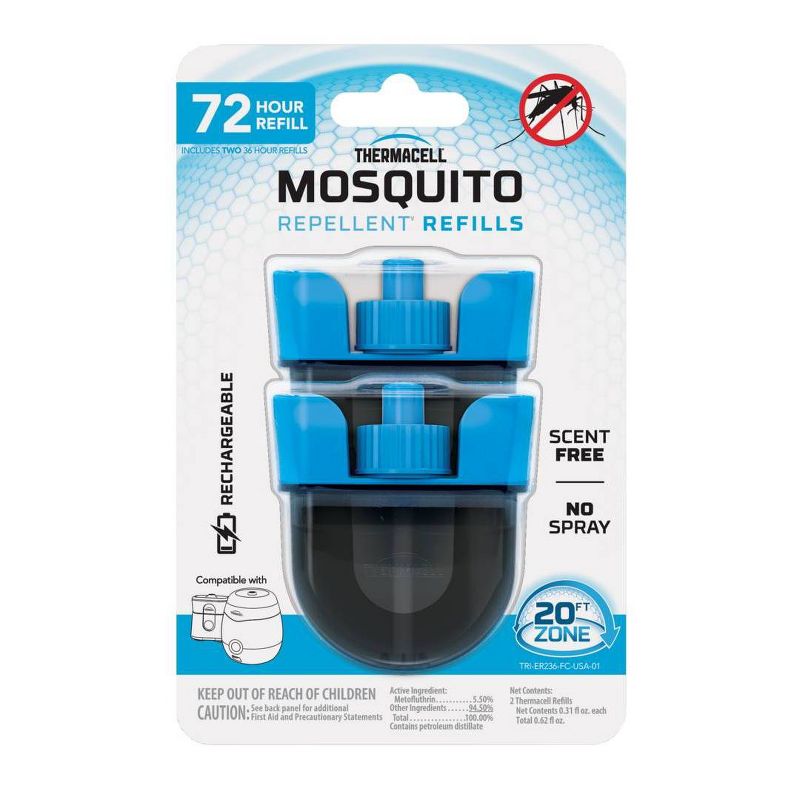 Thermacell 72hr Rechargeable Mosquito Electronic Diffuser &#38; Lantern Refill, 1 of 5