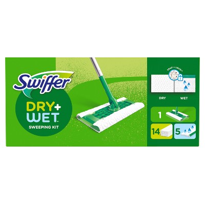 Swiffer Sweeper Dry + Wet Heavy Duty All Purpose Floor Mopping and Cleaner Set - Fresh - 20ct