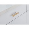 Elegant Lighting Dior 3Inch Center to Center Brass Bar Pull Multipack (set of 10) - 3 of 4