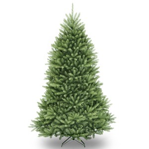 National Tree Company Artificial Full Christmas Tree, Green, Dunhill Fir, Includes Stand, 6 Feet - 1 of 4