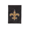 Evergreen New Orleans Saints Garden Applique Flag- 12.5 x 18 Inches Outdoor Sports Decor for Homes and Gardens - 2 of 2