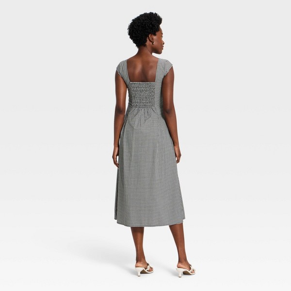 Vestido midi corsé de manga corta para mujer - A New Day™ 2