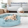 PureWags Small Dog Bed, Round Cat Bed Washable for Indoor Cats, Non-Slip Base and Removable Cushion, Pet Bed for Puppy and Kitten - 4 of 4