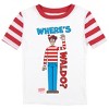 Where’s Waldo Youth Short Sleeve Shirt & Striped Sleep Pajama Pants Set - image 2 of 4