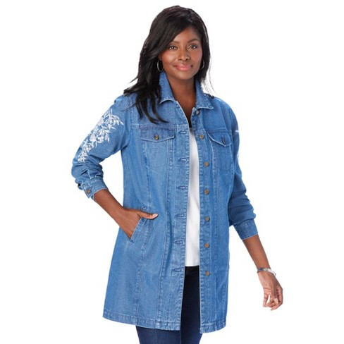 Flattering discount denim jacket