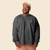 Dalix Astronaut Embroidered Cotton Classic Fit Long Sleeve Crewneck Tee Shirt Mens - 3 of 4