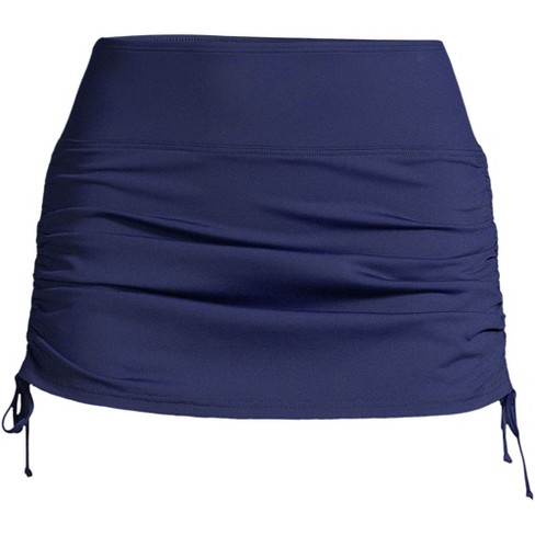 Navy swim hot sale skirt bottom