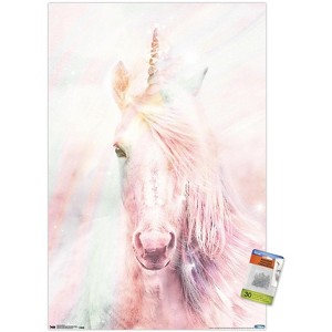 Trends International Pink Unicorn Unframed Wall Poster Prints - 1 of 4