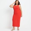Women's Open Back Maxi Sweater Dress - Future Collective - 3 of 3
