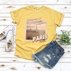 Simply Sage Market Women's Dreaming Of Paris Short Sleeve Garment Dyed Tee - 3 of 3