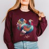 Turkey Patchwork Print - Women's Graphic Sweatshirt - 3 of 4
