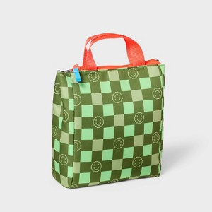 Kids' Lunch Bag Smiley Face - Cat & Jack™️ - 1 of 3