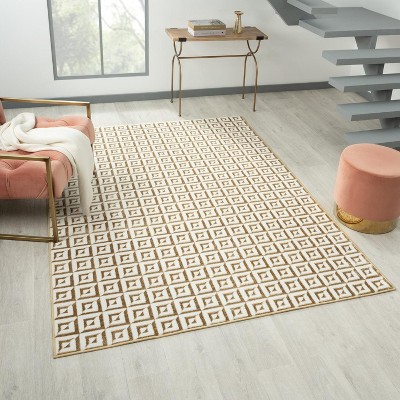 Luxe Weavers Geometric Metric Rug, Greek Pattern Carpet