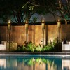 Sorbus 5 Feet Tall Set of 8 Bamboo Outdoor Torches with Metal Oil Canister & Snuffer Cover - 2 of 4