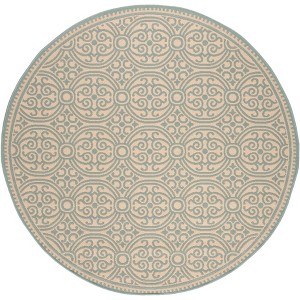 Linden LND134 Power Loomed Indoor/Outdoor Rugs - Safavieh - 1 of 3