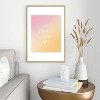 Bohomadic.Studio I Am Proud To Be ME Body Positivity Metal Framed Art Print - Deny Designs - 2 of 4