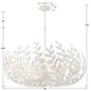 Crystorama Lighting Broche 12 - Light Chandelier in  Matte White - 4 of 4