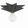 Crystorama Lighting Astro 1 - Light Sconce in  Black - 3 of 4