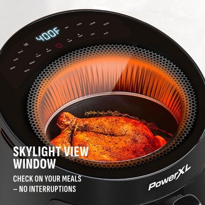PowerXL Black 5.3 Quart Radiant Light Air Fryer
