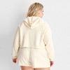 Women's Hooded Sweatshirt - Future Collective Cream - 2 of 3