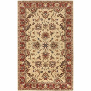 Hauteloom Cherryfield Hand Tufted Brown & Rust 1001 Wool Rug - 1 of 4