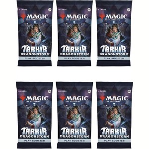 MAGIC THE GATHERING 6 Packs MTG Play Booster Pack Lot MTG Tarkir: Dragonstorm - 1 of 1