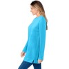 Woman Within High Pile Fleece Sweatshirt - 4 of 4