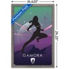 Trends International Marvel Heroic Silhouette - Gamora Framed Wall Poster Prints - 3 of 4