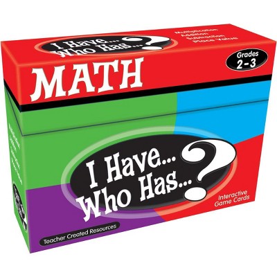 Teacher Created Resources Math Card Game - I Have Who Has - Grades 2 to 3