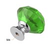 Unique Bargains DIY Furniture Cabinet Zinc Alloy Crystal Pull Knob 4 Pcs - 3 of 3