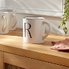 16oz Stoneware Monogram Mug Ivory - Threshold™ - 2 of 3