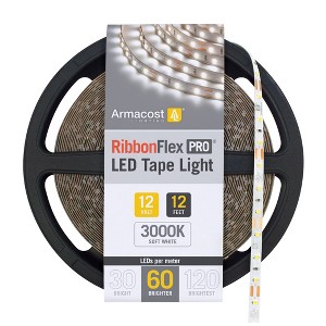 Armacost Lighting RibbonFlex Pro 12V White LED Strip Light Tape 60 LEDs/m Cabinet Lights - 1 of 1