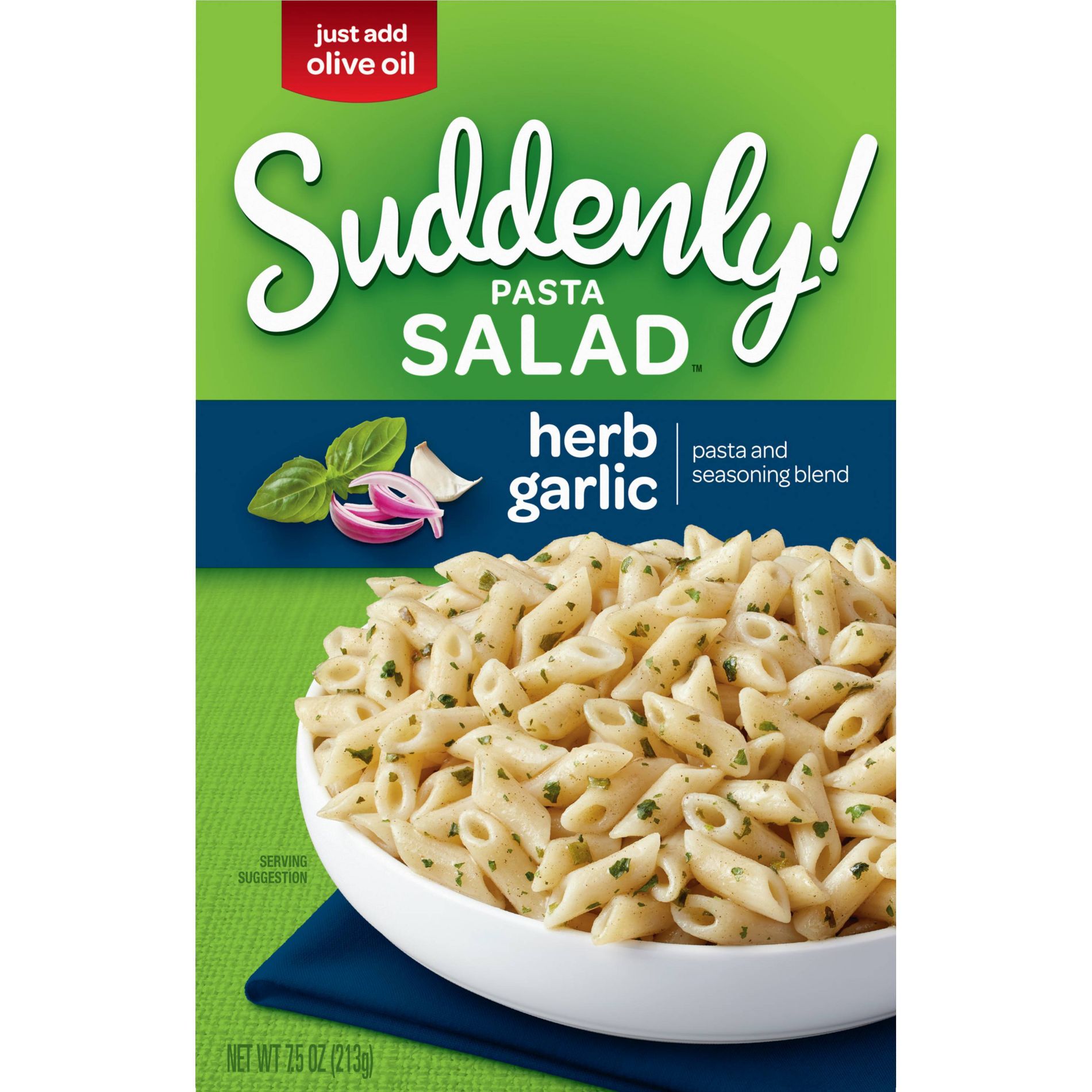 Suddenly Salad Herb and Garlic Pasta Salad - 7.5oz