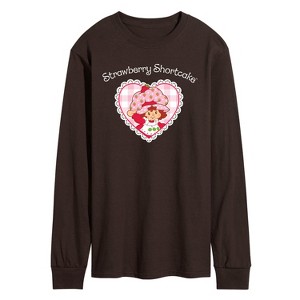 Men's - Strawberry Shortcake - Coquette Heart-Men's Long Sleeve Graphic T-Shirt Long Sleeve Graphic T-Shirt - 1 of 2
