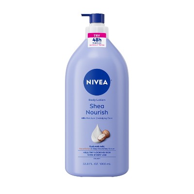 NIVEA Shea Nourish Dry Skin Body Lotion with Shea Butter