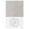 Linum Home Textiles 100% Turkish Cotton MONICA 3PC Embellished Towel Set - 3 of 4