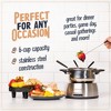 Nostalgia 6-Cup Stainless Steel Electric Fondue Pot with Temperature Control - 3 of 4