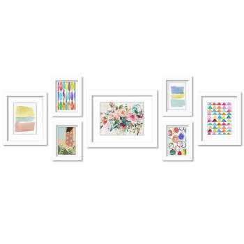 (Set of 7) Framed Art Sets Rainbow Dreamer PI Creative- Americanflat