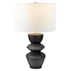 Hudson and Canal 25" Tall Table Lamp with Fabric Shade - 4 of 4