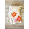 Daily Regina Designs Retro Floral Colorful Print 80" x 60" Fleece Throw Blanket - Deny Designs - image 2 of 2