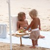 Sunnylife: Portable Picnic Table - Le Weekend Natural - Bamboo Snack Stand - 3 of 4