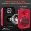 Pyle Indoor Outdoor Speakers Pair - 500 Watt Dual Waterproof 5.25” 2-Way Full Range Speaker System - 2 of 4