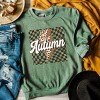 Simply Sage Market Autumn Lightning Checkered Sweatshirt - 3 of 4