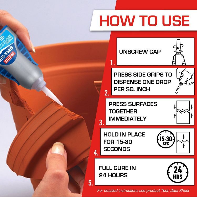 Loctite 4g Gel Control Super Glue, 5 of 6